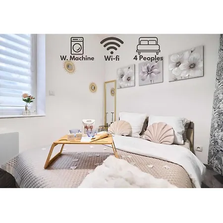 Apartment Proche Centre - 1 A 4 Personnes Reims