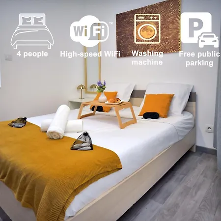 דירה Peaceful Retreat & Cozy In , Sleep4 ,near Center , Free Public Parking *