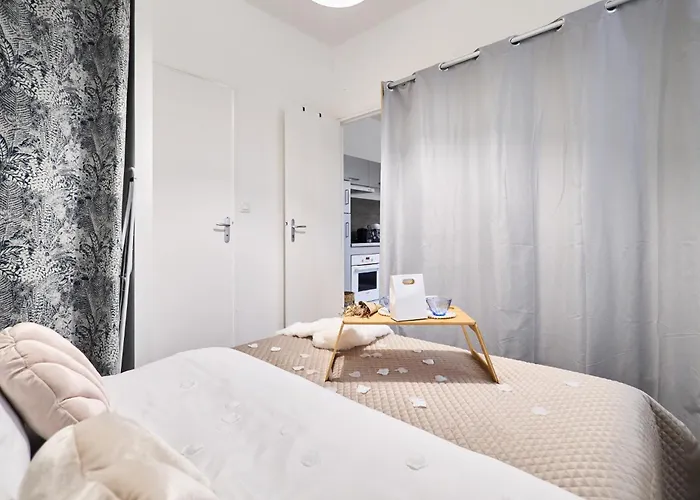 Peaceful Retreat & Cozy In , Sleep4 ,near Center , Free Public Parking Apartment